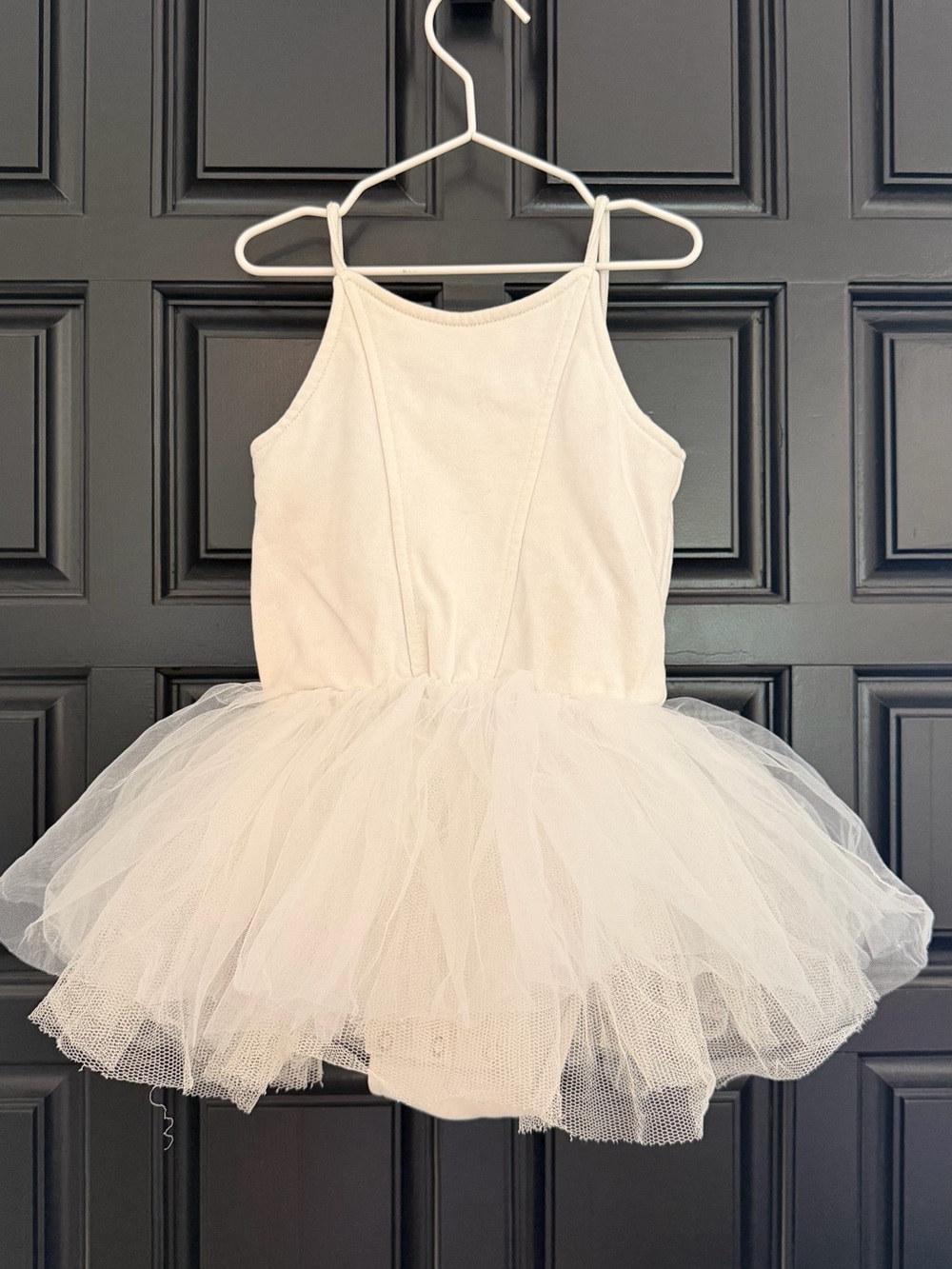 Kid 3T Marlow and Mae Floret white tutu